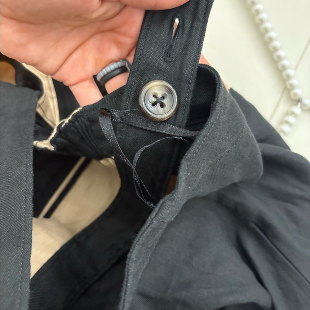 Anthropologie Maeve 1X The Ami Linen Halter Maxi Dress Striped Colorblock - Picture 8 of 16